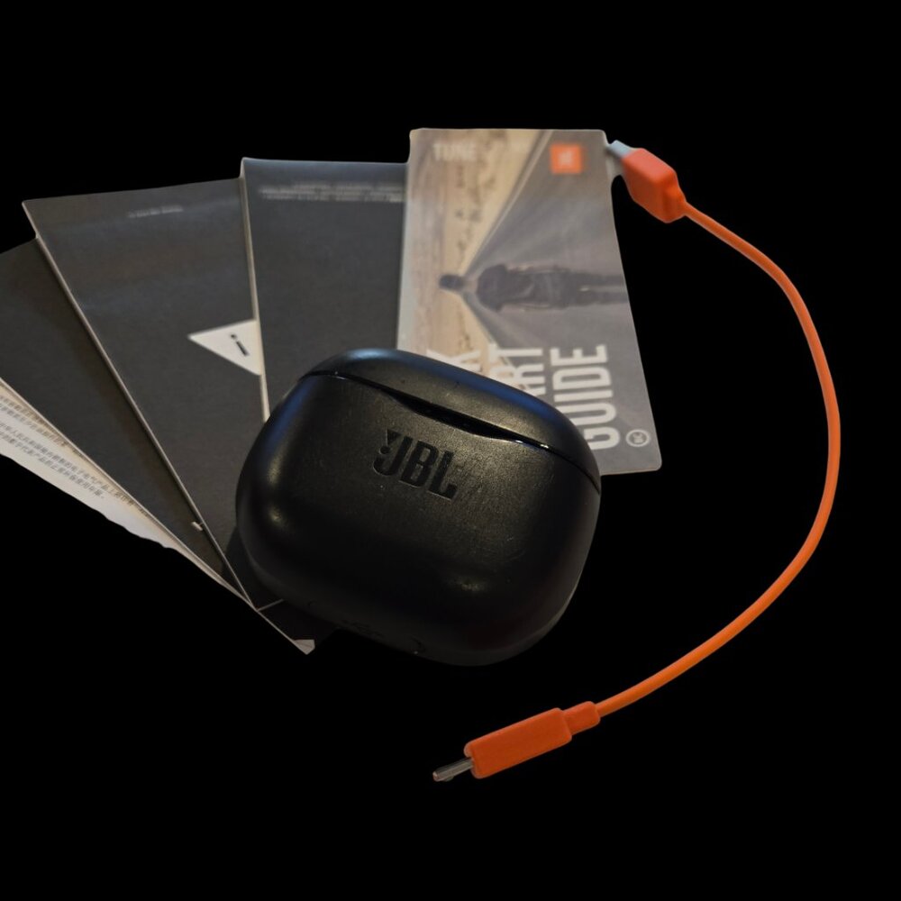 JBL TUNE 120 TWS Wireless Earbuds – Black – With Charging Case - Picture 6 of 8